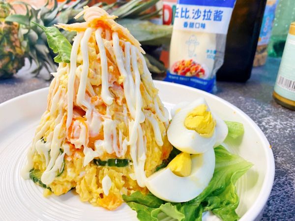 蟹柳土豆泥沙拉