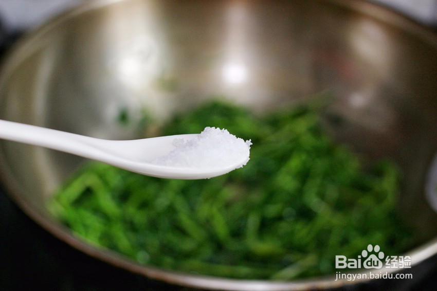 烧酒蛋丝豌豆苗怎么做