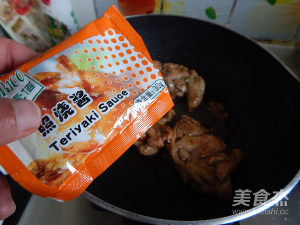 照烧鸡腿饭的做法