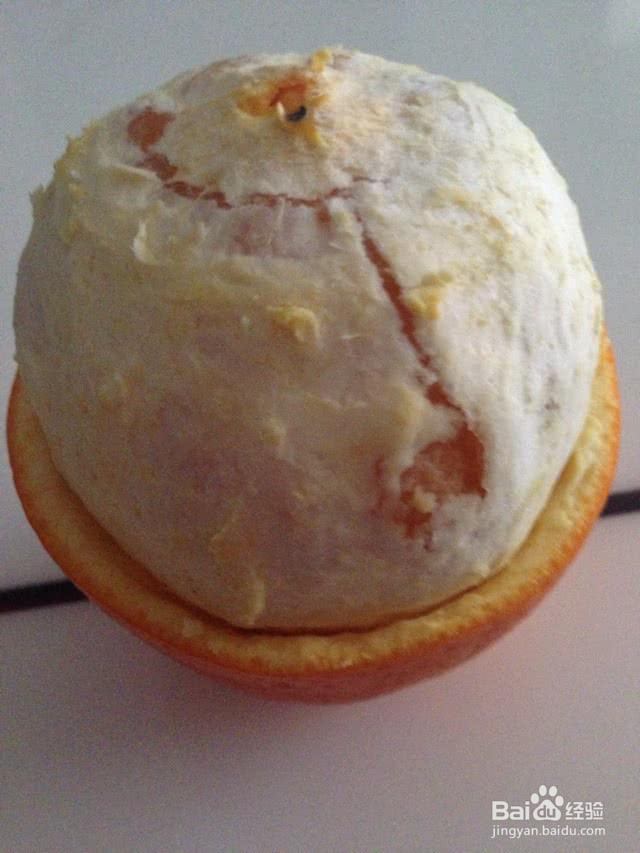 橙香鸡蛋羹的做法