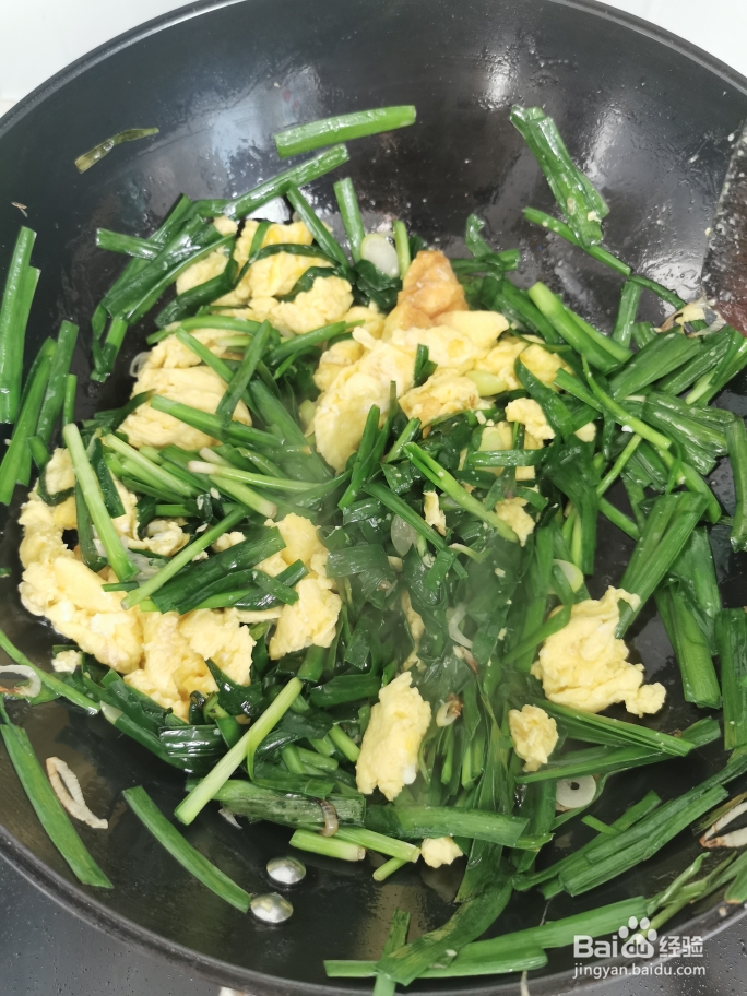 奶奶教你做韭菜炒鸡蛋