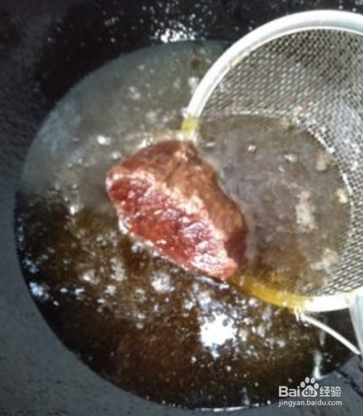 卤牛肉的制作方法