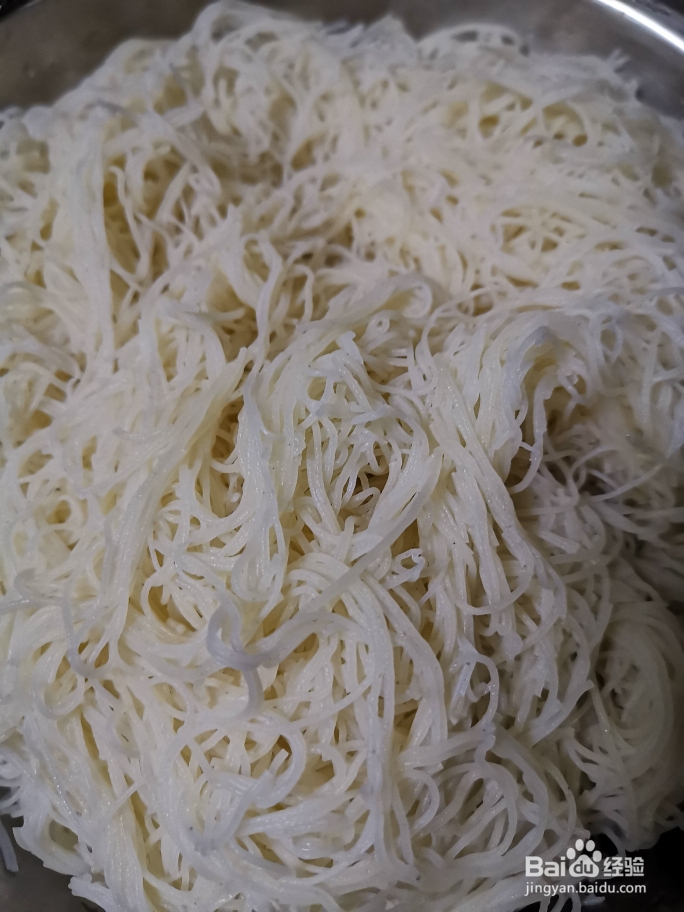 没那么讲究的炒米粉