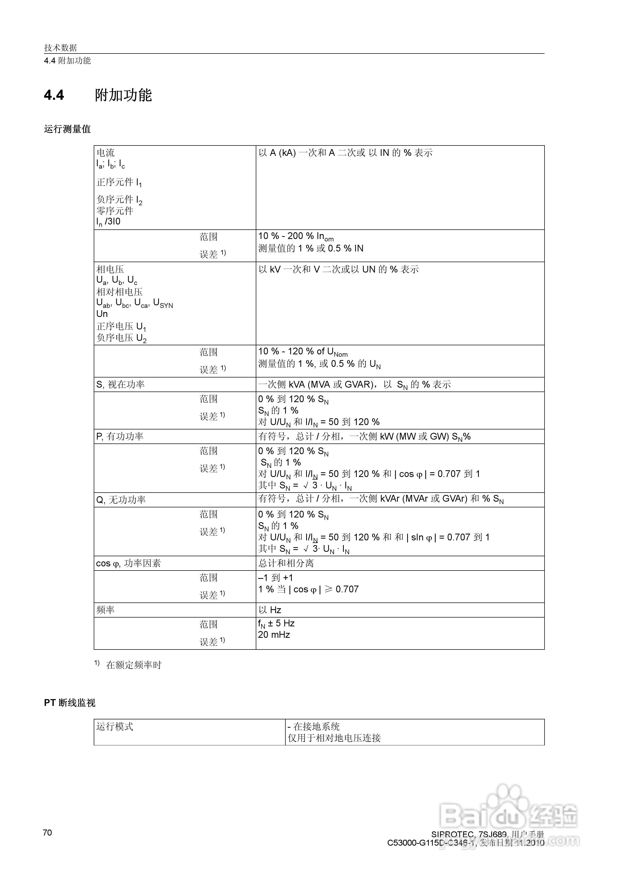 西门子 SIPROTEC 过电压及远方跳闸保护装置7SJ689 V4.:[7]