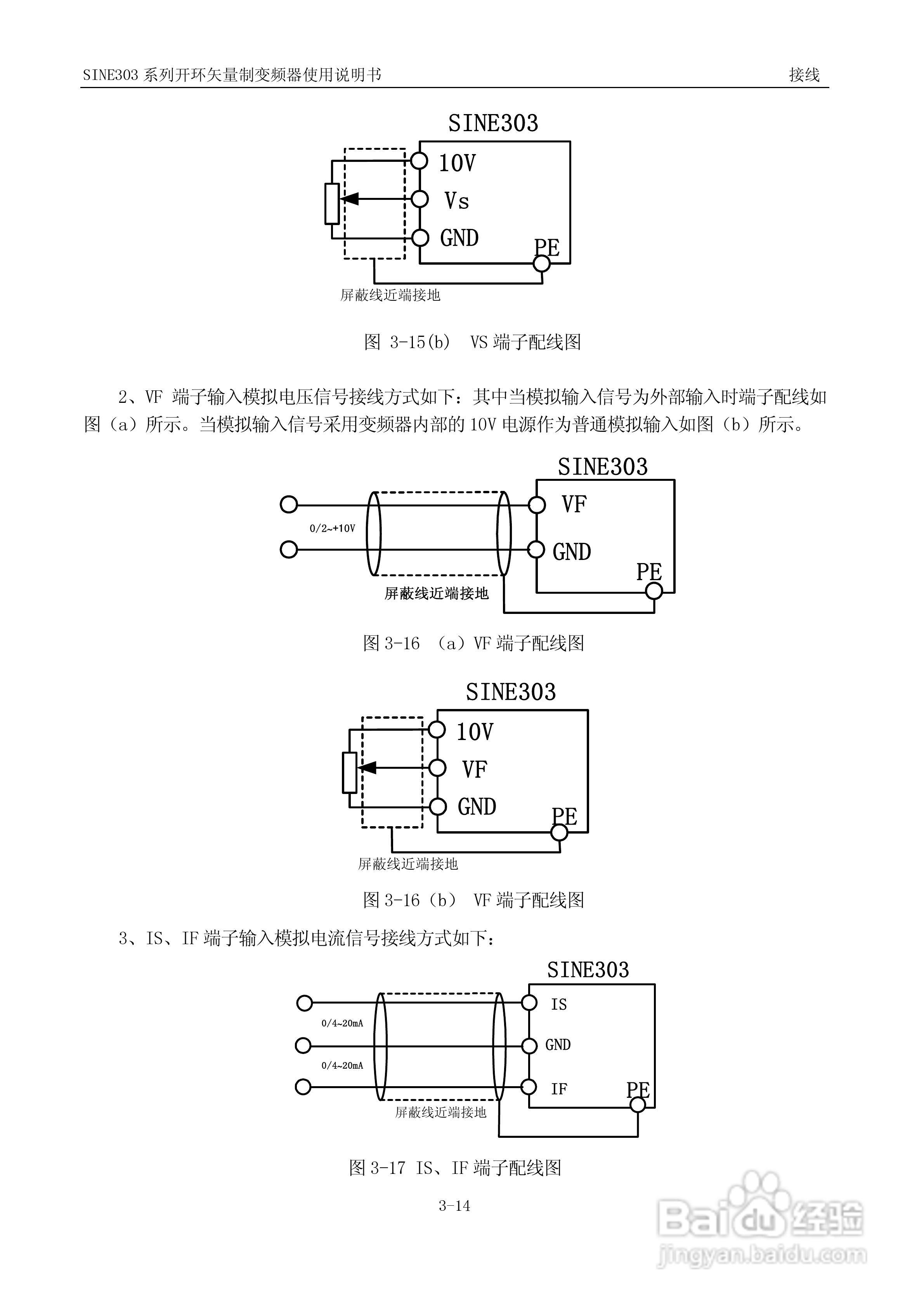 正弦(SINEE)SINE303-400变频器说明书:[5]