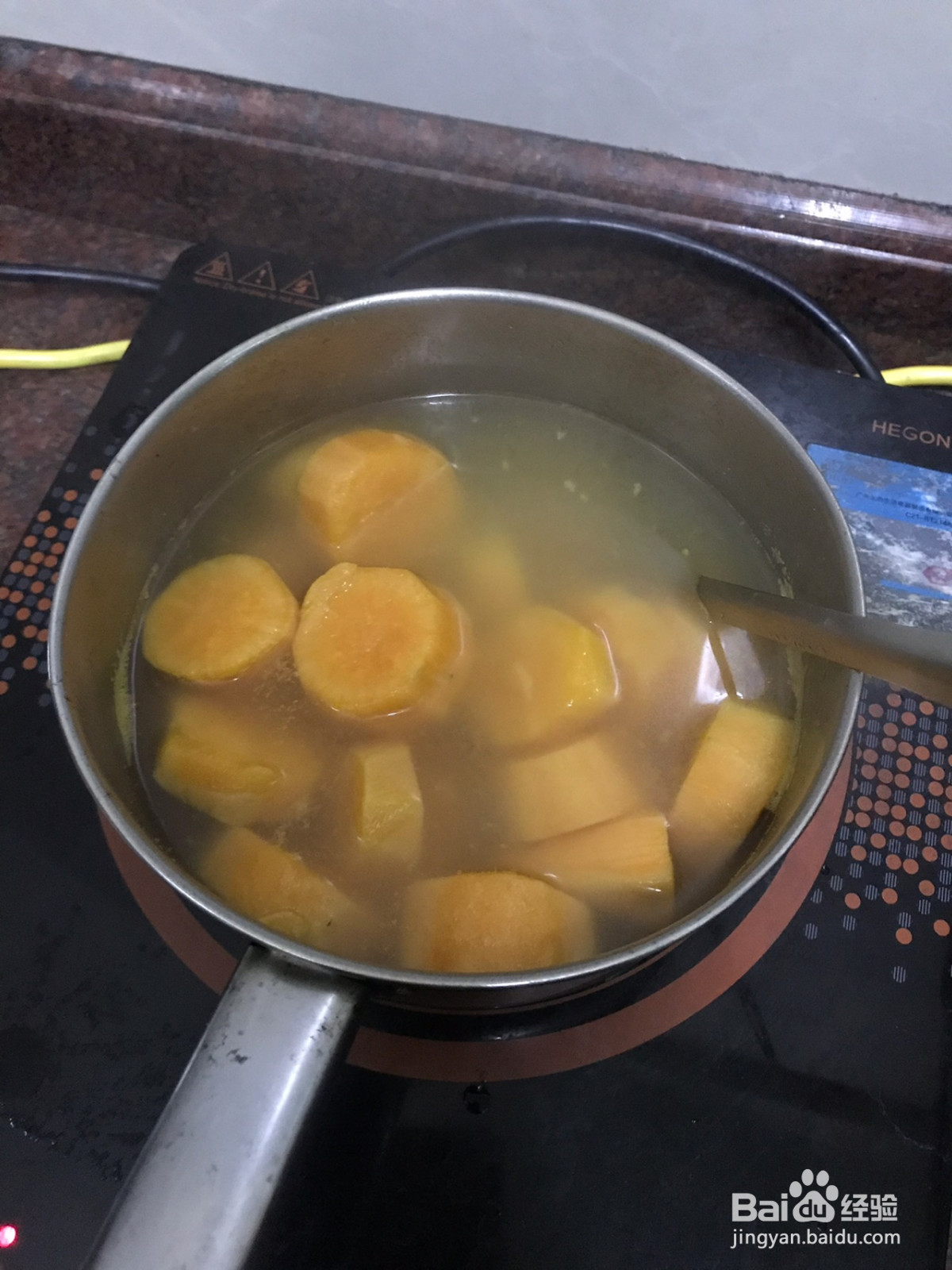 番薯芋圆汤的做法