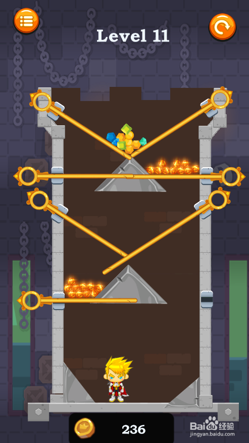 怎样通过Caio Hero Rescue的Level 11？