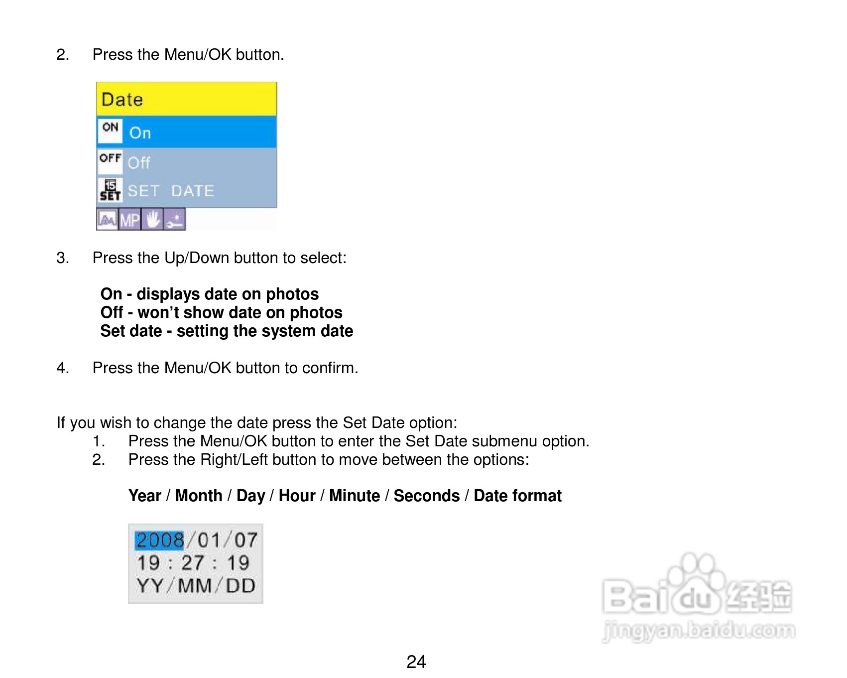 威达ViviCam 7690数码相机使用说明书:[3]