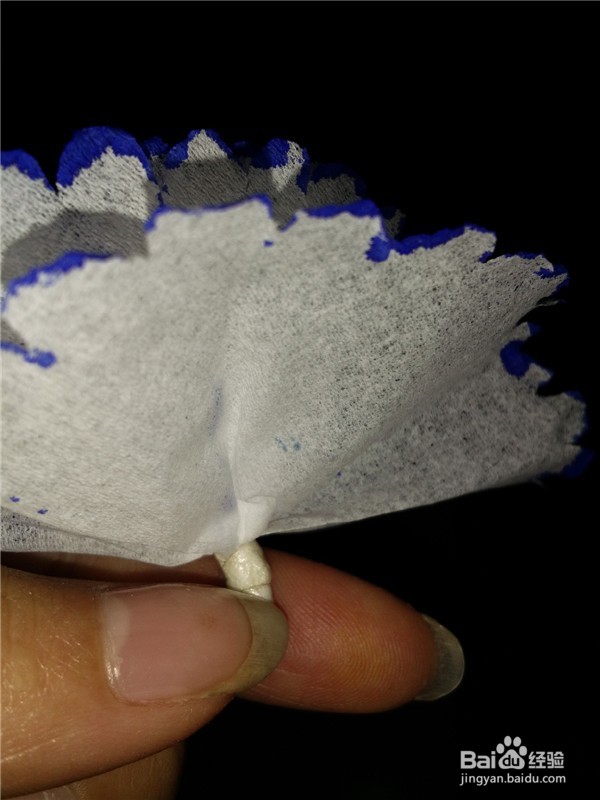 卫生纸仿真花蓝色康乃馨