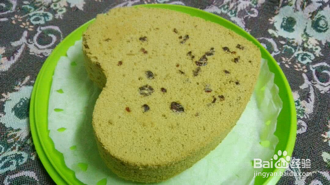 心碎的绿茶戚风的做法