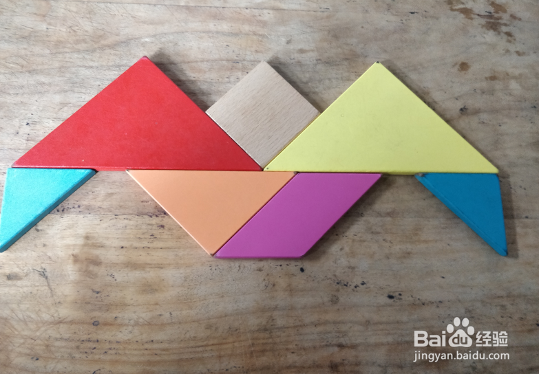 用七巧板怎样拼石蟹?