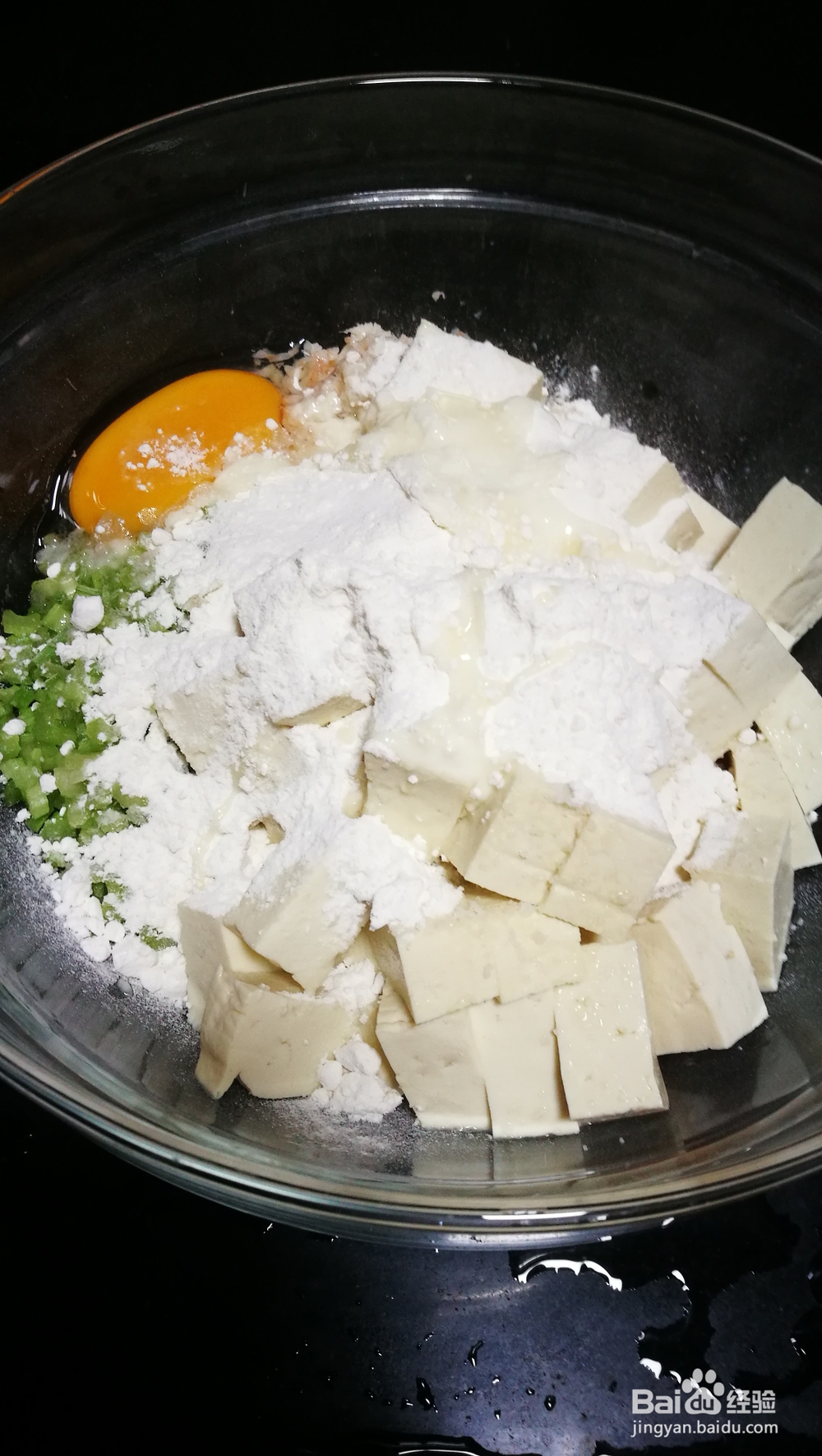 非常简单的美味豆腐饼