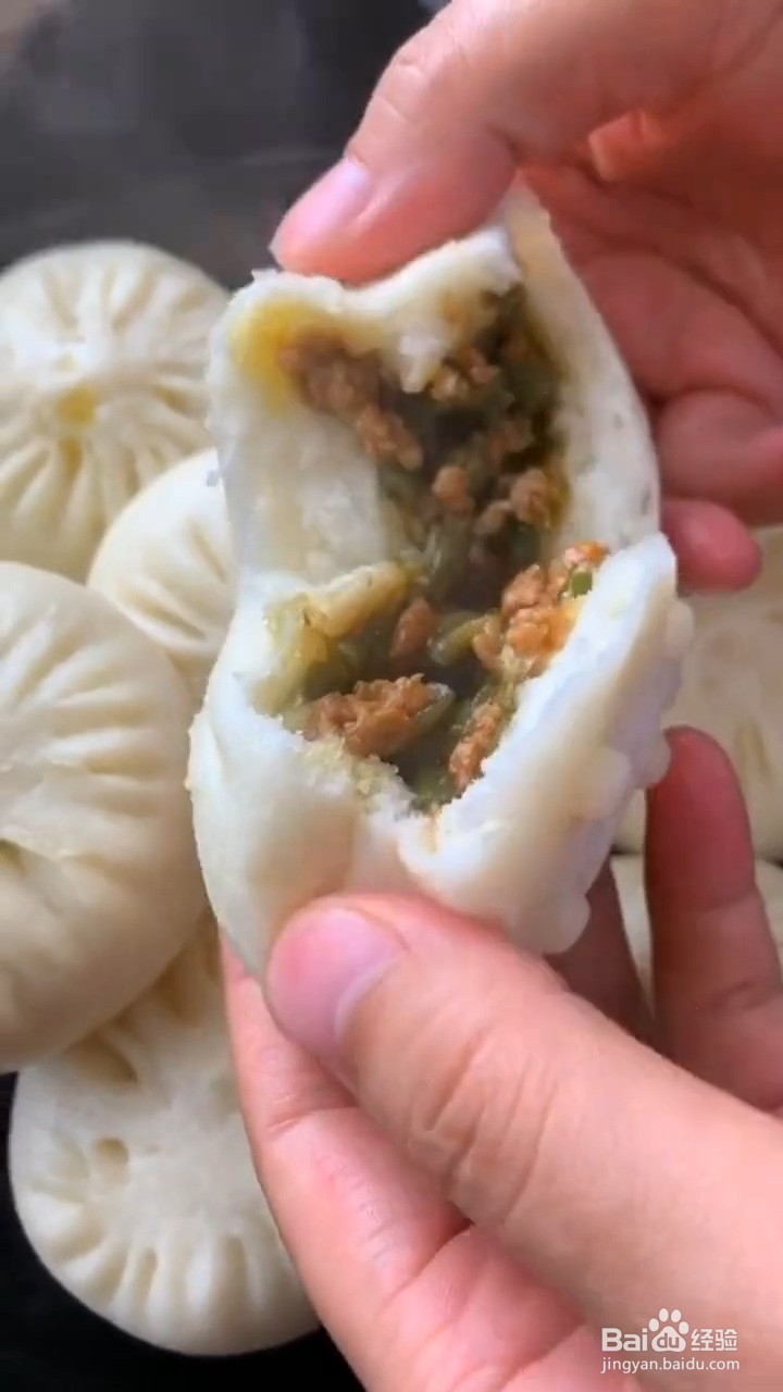如何制作豆角酱肉包