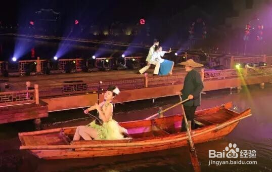 江南水乡周庄的赏月绝佳之地