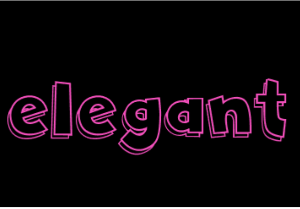 elegant的名词是什么