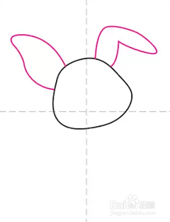 如何画可爱的兔子