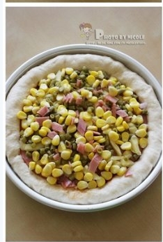 酸豆角火腿芝心披萨