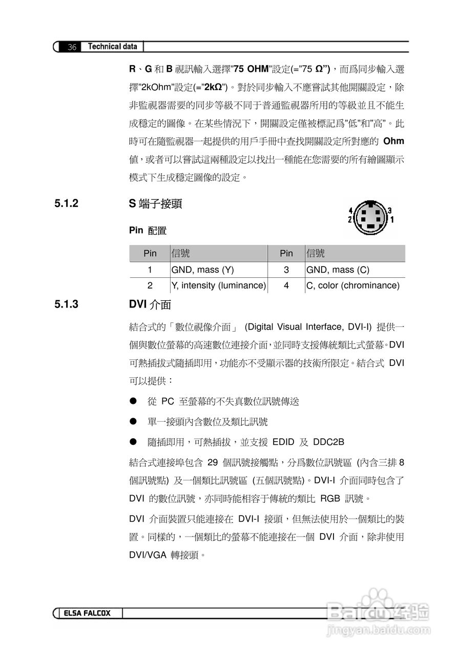 艾尔莎幻雷者 955FX-T 128T DTV型显卡说明书:[8]