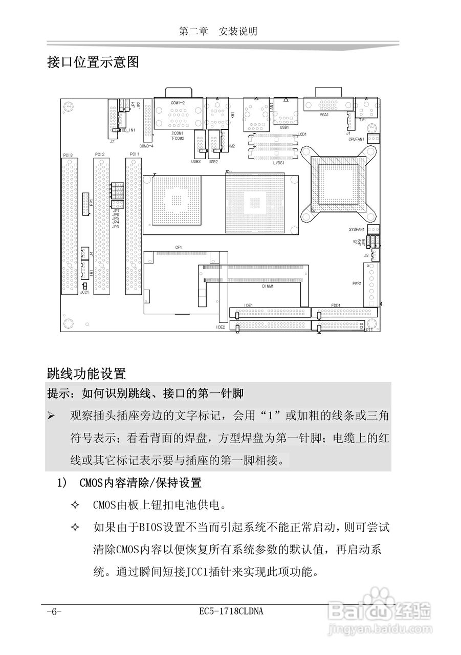 研祥EC5-1718CLDNA工业级CPU板卡说明书:[2]