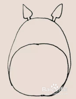 手绘简笔画之龙猫的做法