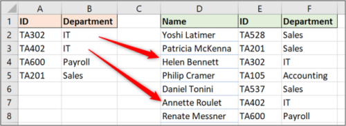 如何在Microsoft Excel中使用XLOOKUP函数