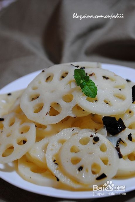 世上四大鲜之一【凉拌花香藕】