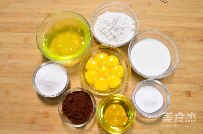 巧克力戚风蛋糕