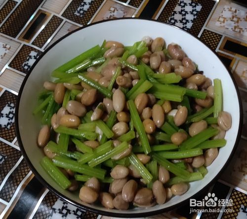 凉拌芹菜花生豆怎么做更好吃 百度经验 凉拌芹菜花生豆怎么做更好吃 百度经验