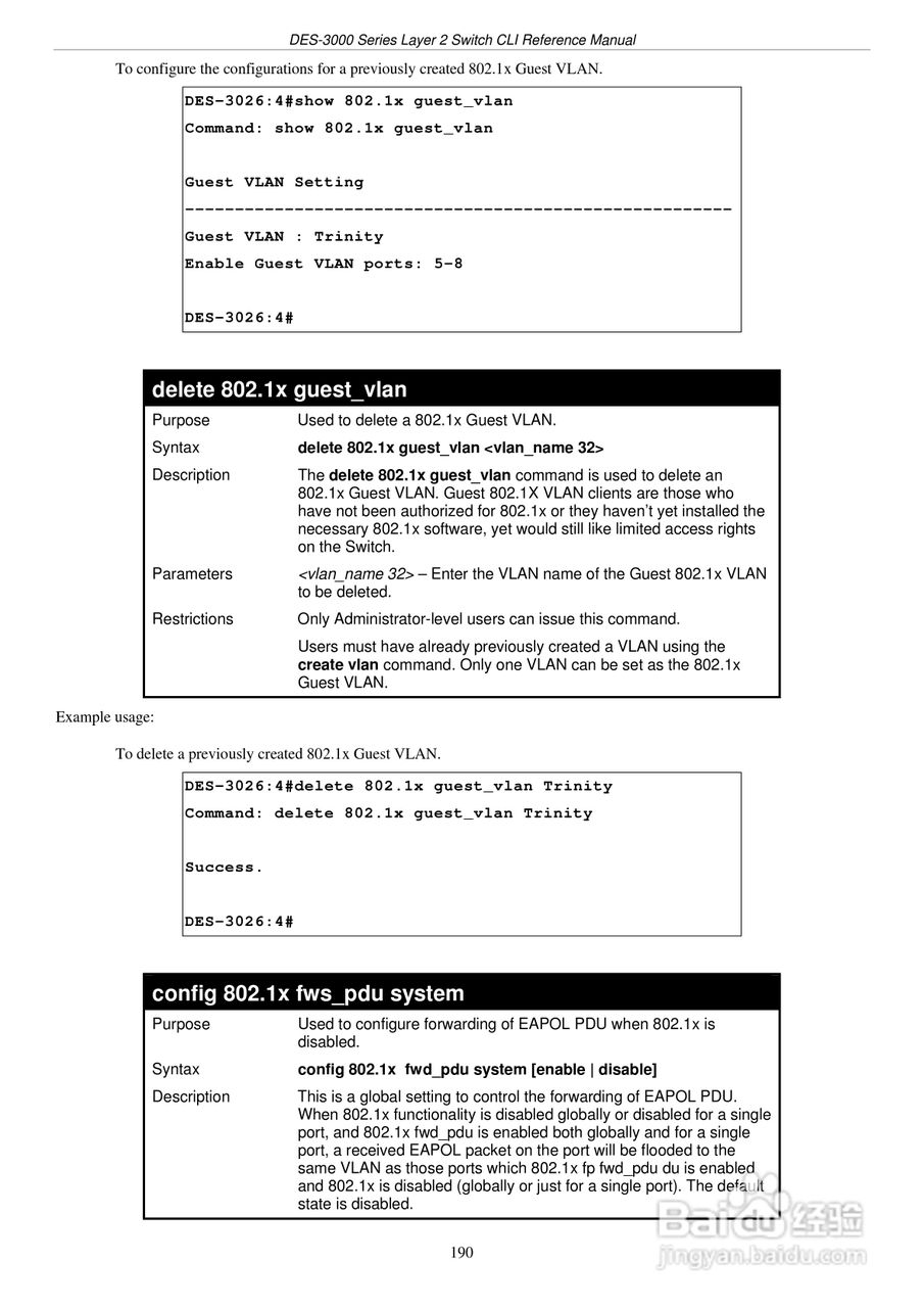D-Link DES-3016以太网交换机用户手册:[20]