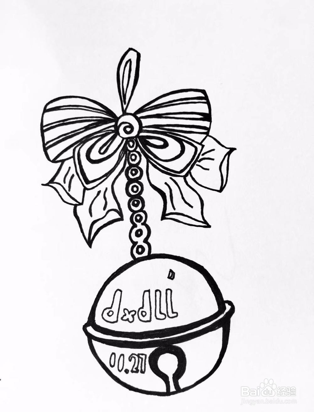 茉莉蜡笔手绘之挂饰