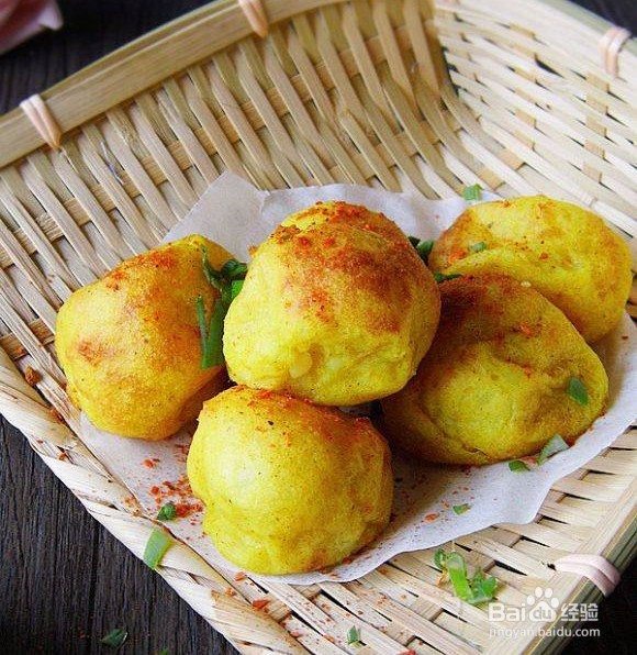 咖喱土豆球的做法