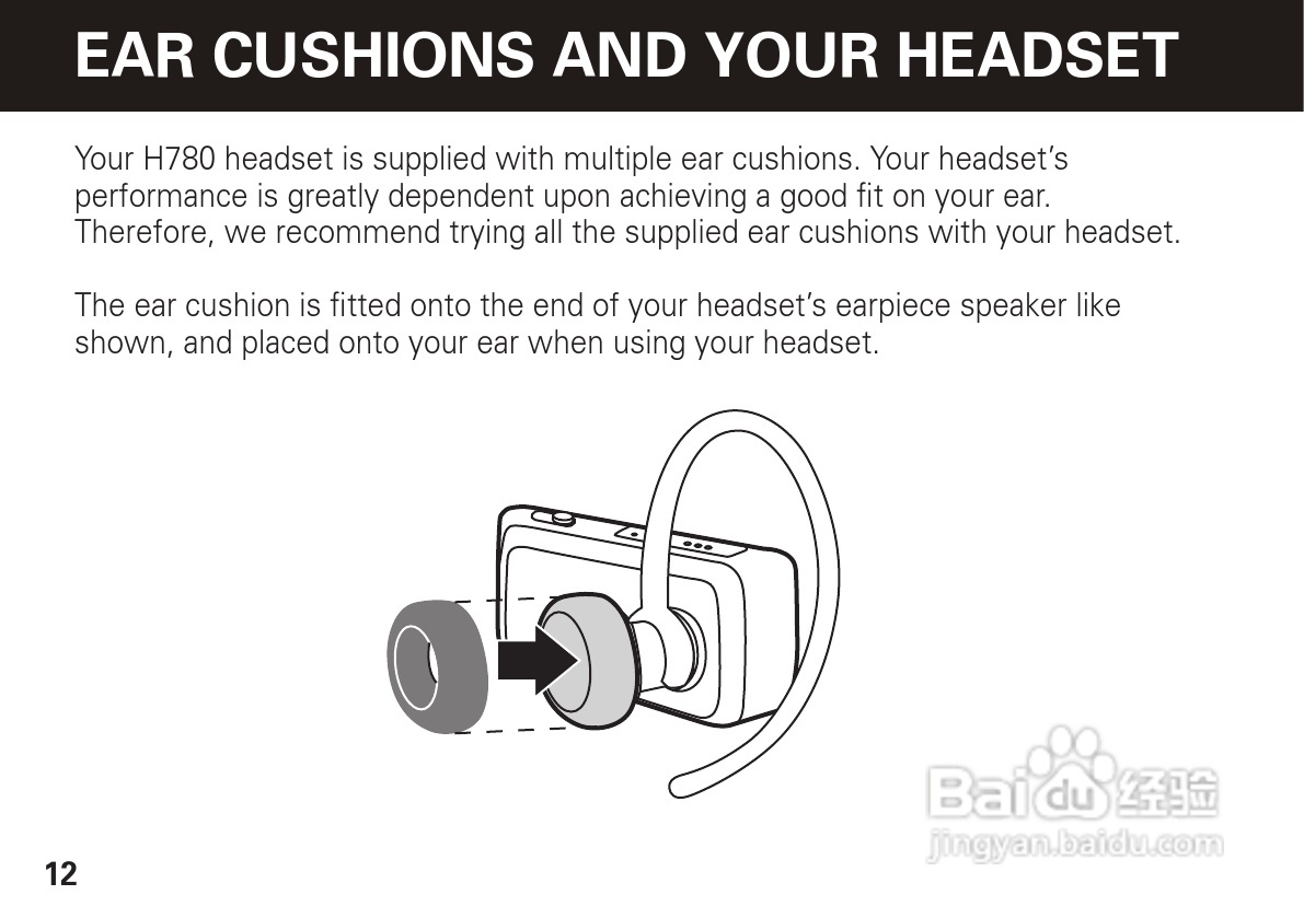 摩托罗拉H780蓝牙耳机使用说明书:[2]