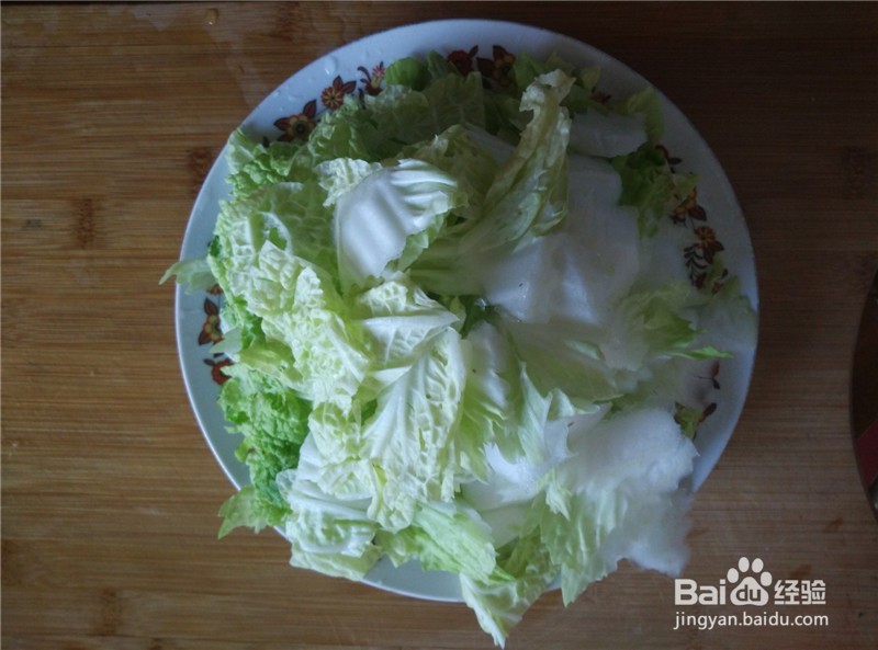 家中菜肴之木耳炒白菜