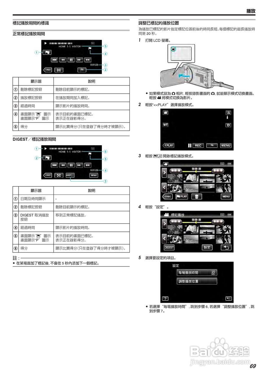 胜利GZ-V605摄像机使用说明书:[7]