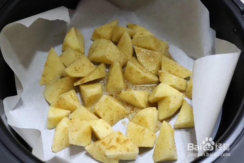 【食谱】空气炸土豆，1包料轻松搞定