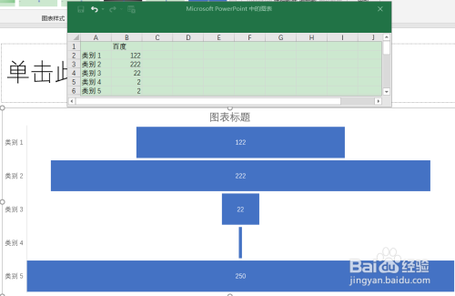 PowerPoint(PPT)如何使用调整漏斗图的图表