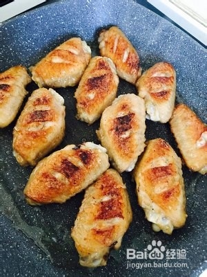 香煎鸡翅中怎么做