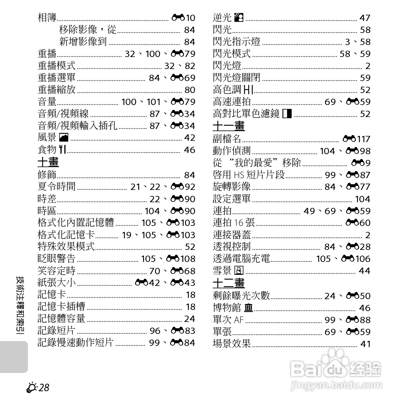 尼康COOLPIX S6400数码相机使用说明书:[28]
