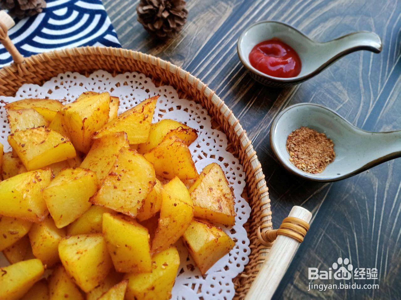 奥尔良烤薯角的做法