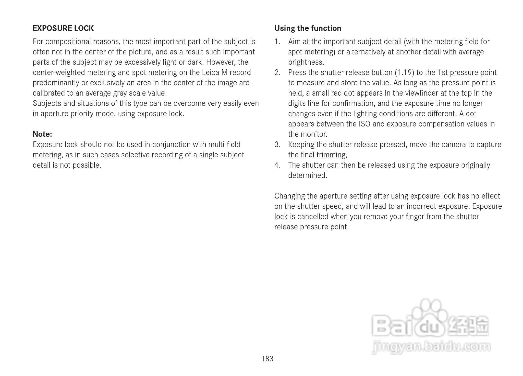 LEICA M数码相机说明书:[19]