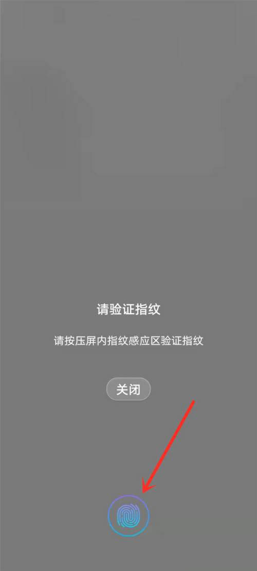 阿里云盘设置指纹解锁的方法