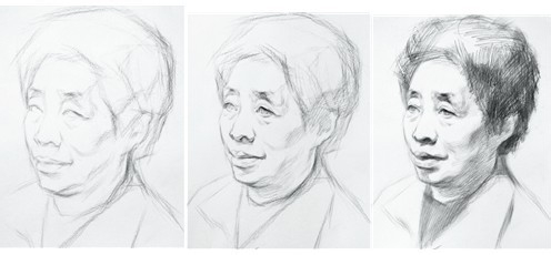 如何画好素描头像九