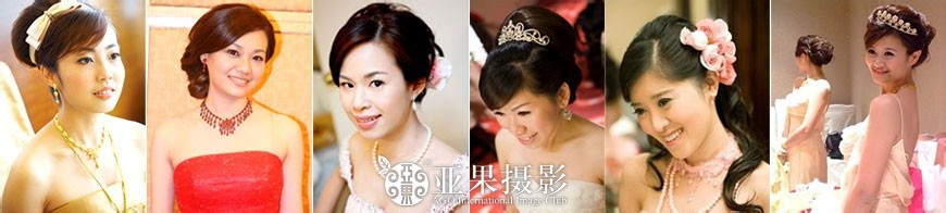 打造新娘不同主题造型