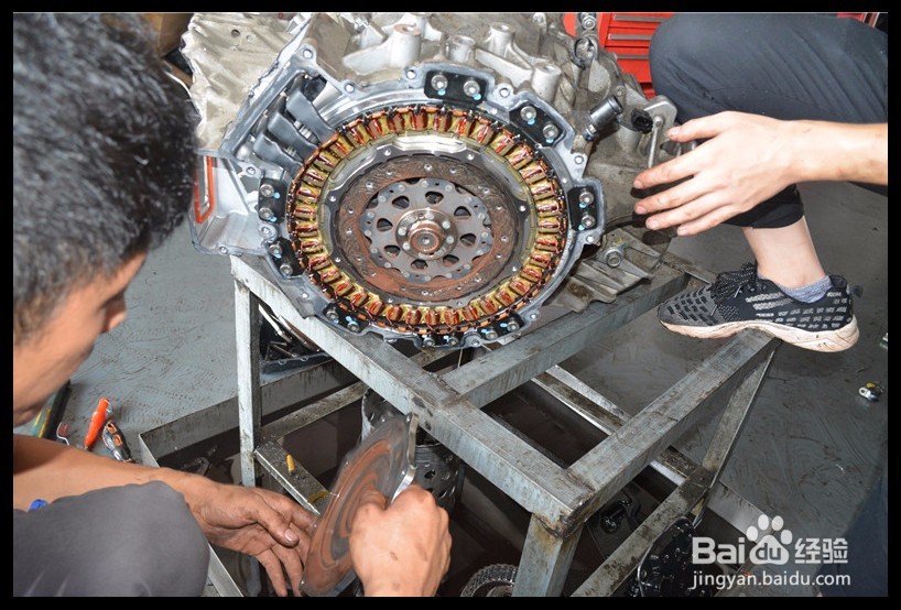 荣威 550 混动 变速箱 阀体 故障 维修 案例