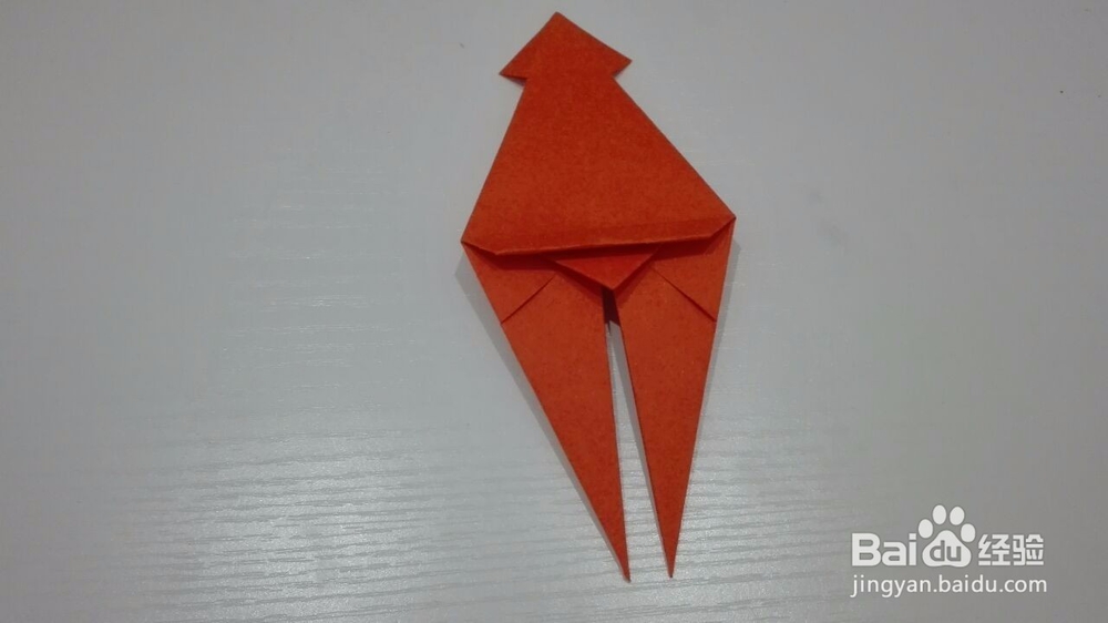 可爱的小乌贼折法