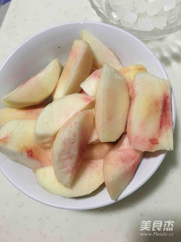 水蜜桃罐头的做法