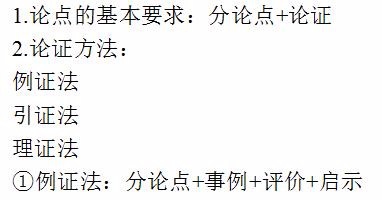 公考综合应用能力考试中作文的主体写法！