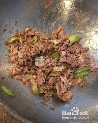 孜然葱爆羊肉详细做法