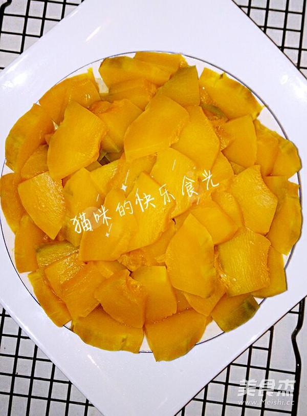 椰蓉南瓜牛奶小方