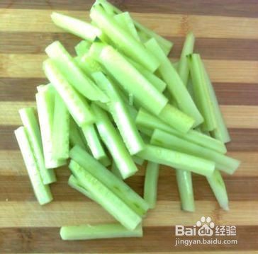 自己制作之油激黄瓜